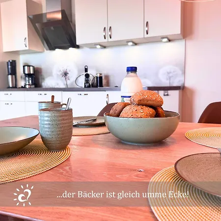アパート Deichkind De Baab Nordseeluft Vom Balkon Aus Schnuppern ドルム・ノイフェルト