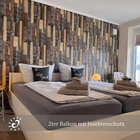 Appartamento Deichkind De Baab Nordseeluft Vom Balkon Aus Schnuppern Dorum-Neufeld