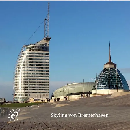 Appartamento Deichkind De Baab Nordseeluft Vom Balkon Aus Schnuppern Dorum-Neufeld