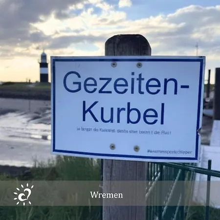 Deichkind De Baab Nordseeluft Vom Balkon Aus Schnuppern Appartamento Dorum-Neufeld